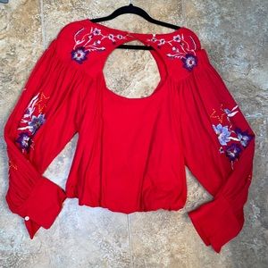 Free People Blouse Medium